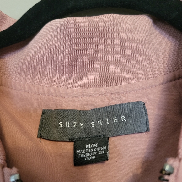 Suzy Shier Spring Bomber Jacket - Picture 4 of 5